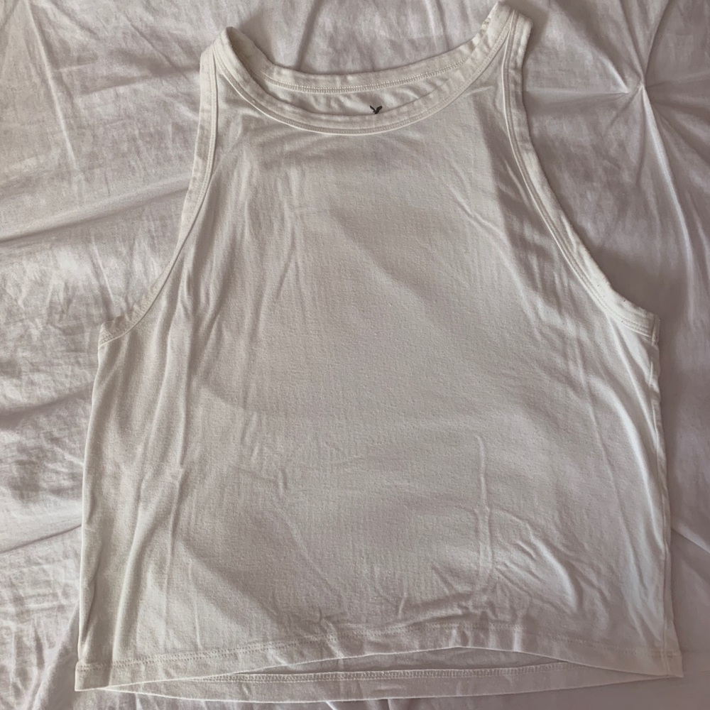 American Eagle Soft White Tee